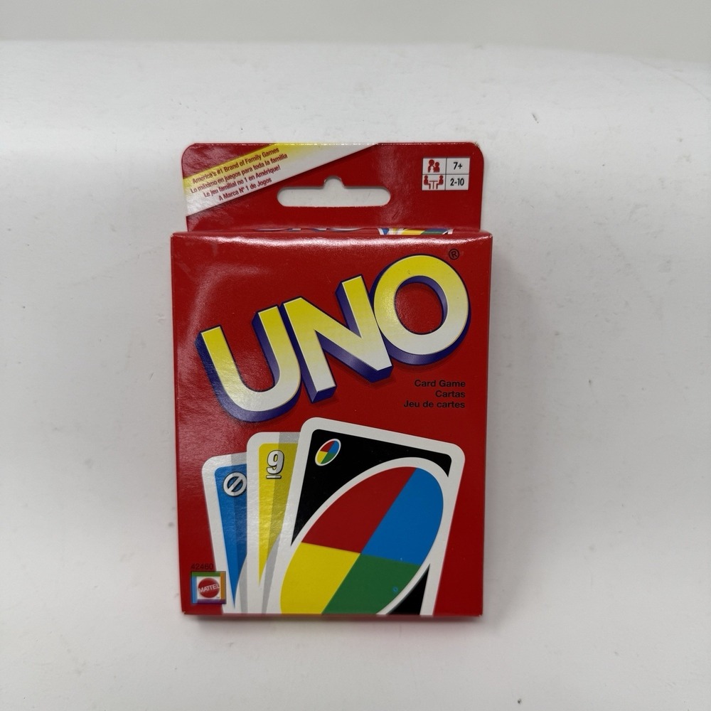 Vintage 1992 The Original Classic Uno Card Game Mattel Complete Instructions New